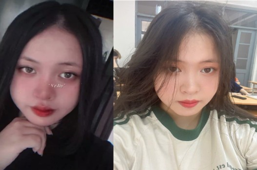 Nữ sinh múp phá nhau tan hoang